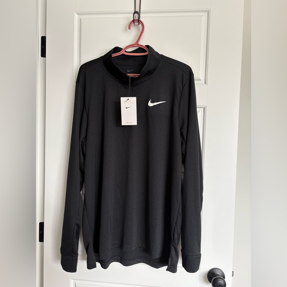 Nike Dri-Fit Quarter Zip Up Light Long Sleeve (XL)